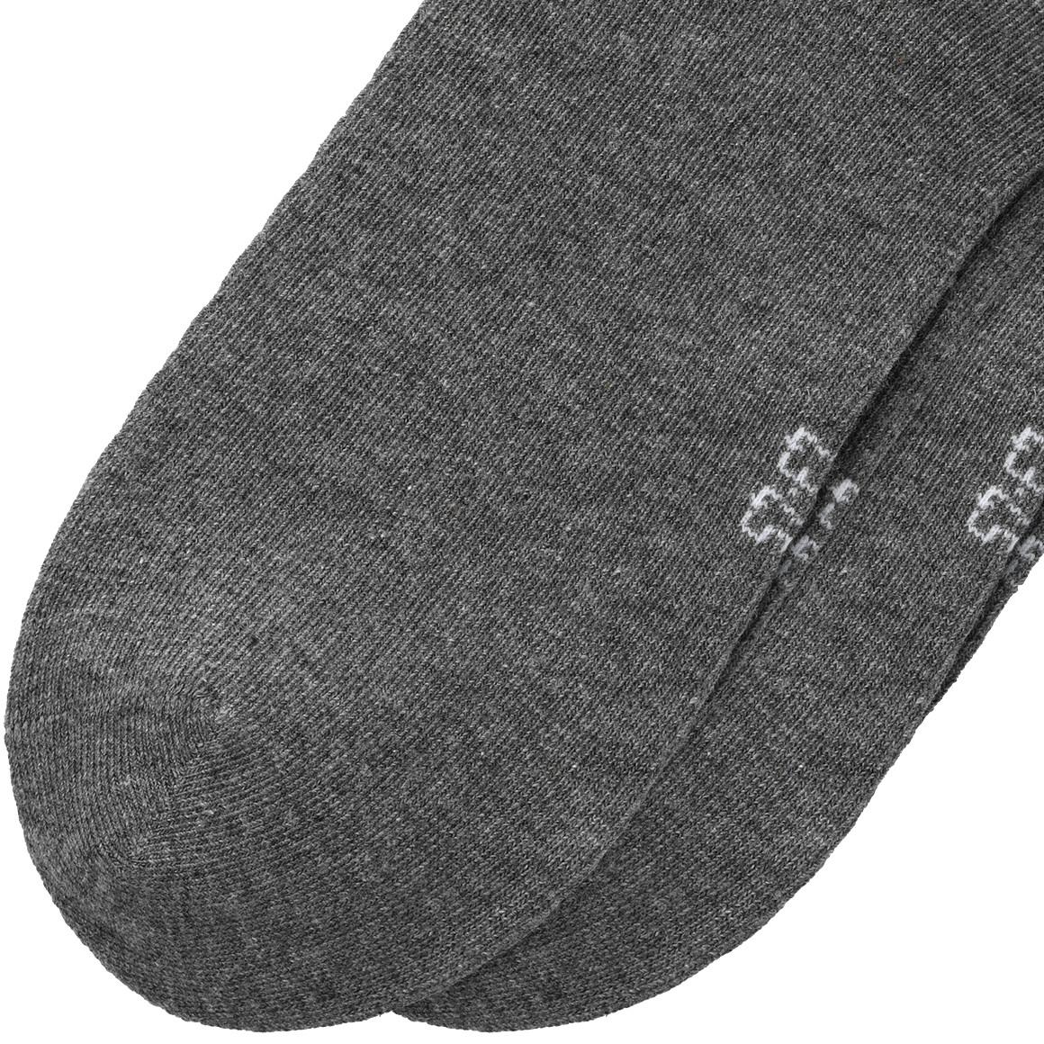 VanVaan 2 Paar Herren Sneaker-Socken in Knöchelhöhe grau