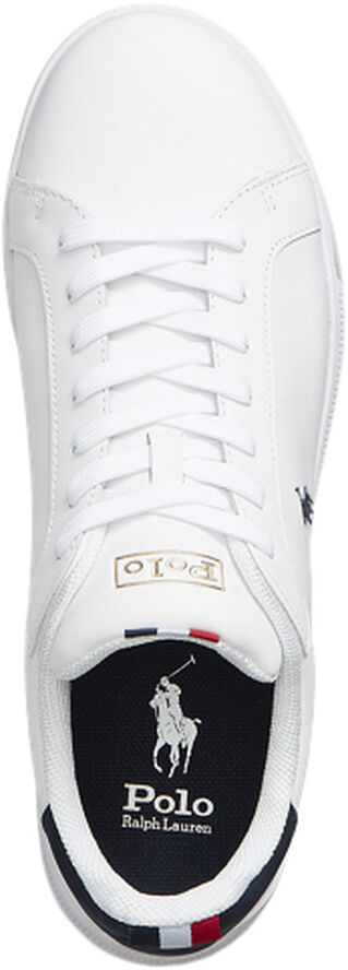 Polo Ralph Lauren LEATHER/GROSGRAIN-HRT CT II-SK-LTL White/navy/red