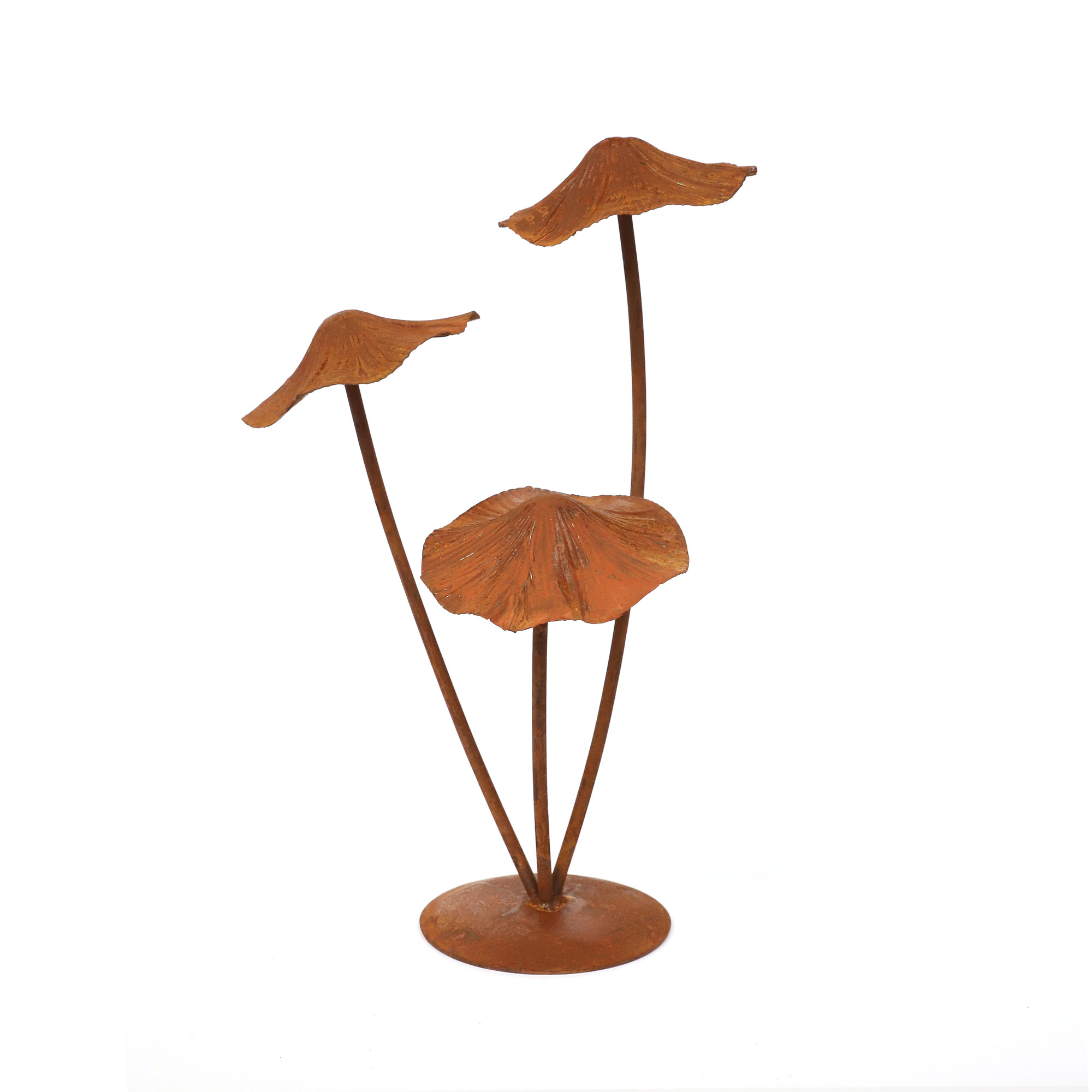 Figur 'Pilze' aus Eisen, H 45,5 cm, B 28 cm, L 22,5 cm günstig bestellen