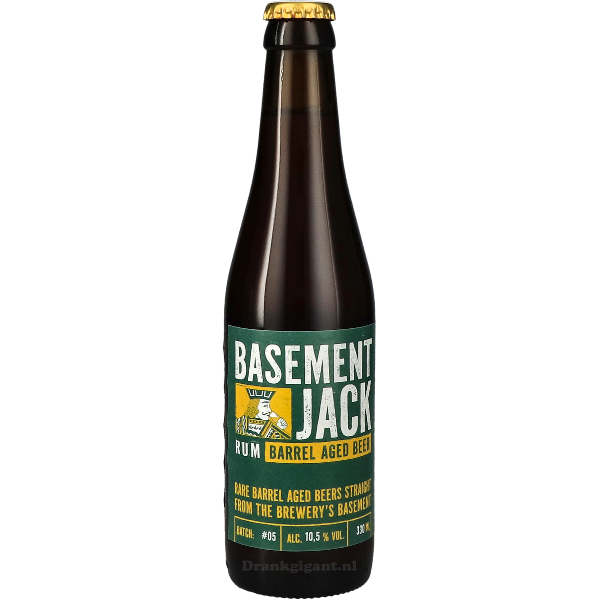 Brouwerij Het Nest Basement Jack Rum Barrel Aged 33 cl
