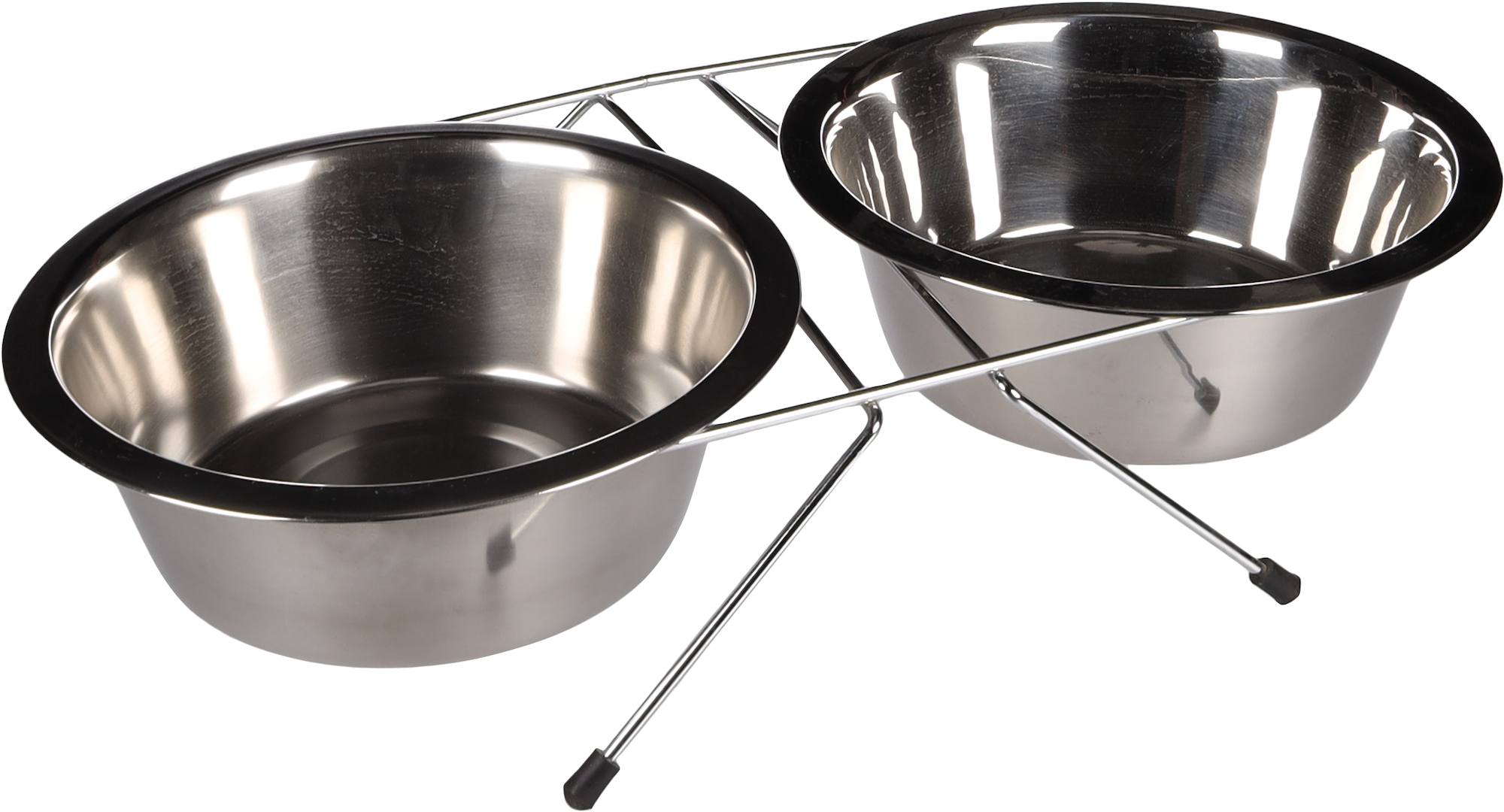 Flamingo f-1030105 - Gamelle pour la nourriture et l'eau Duo dinner support