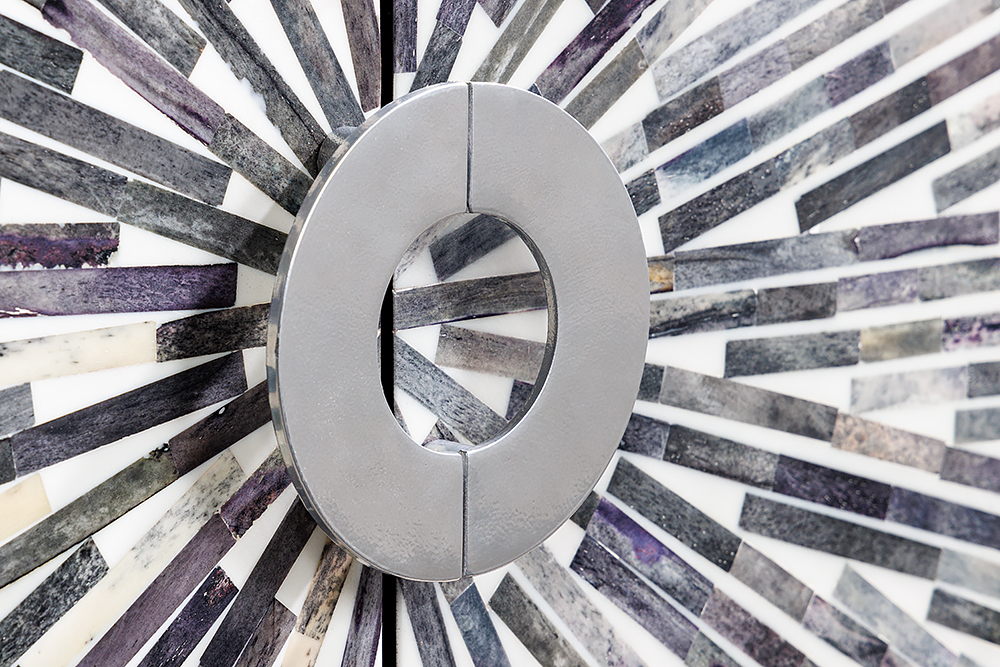 Design Sideboard HERITAGE 160cm Mosaik-Intarsien Kunsthandwerk
