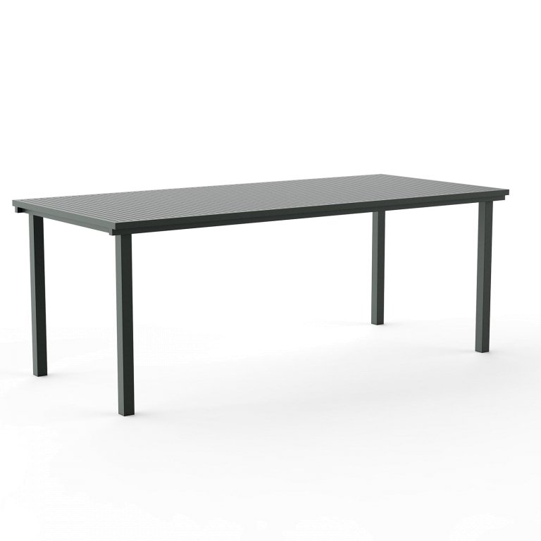 Nine 19 outdoors tafel 200.5x80.5 zwart