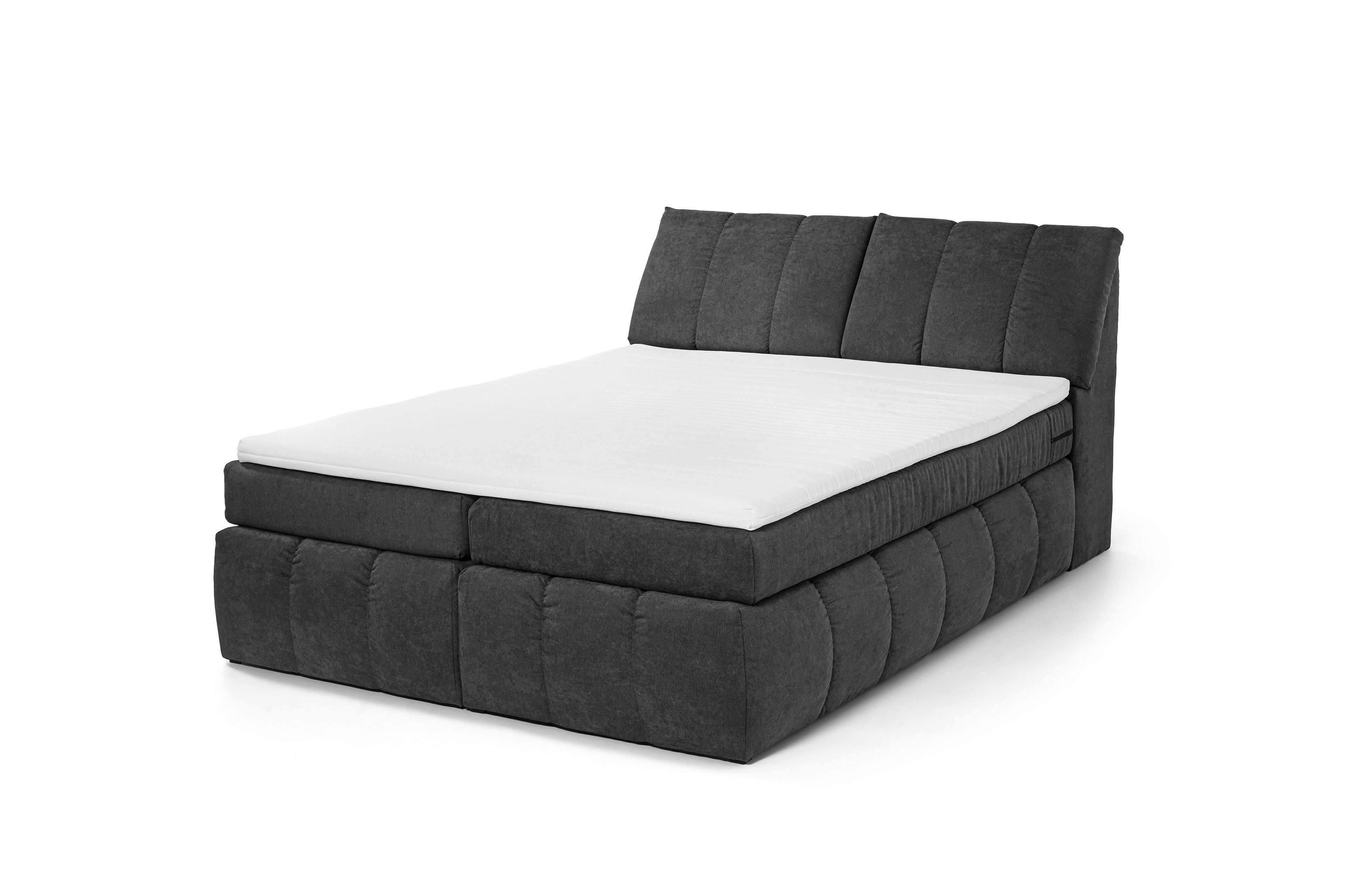 Komplettes Bett Boxspring Toledo 160x200 cm