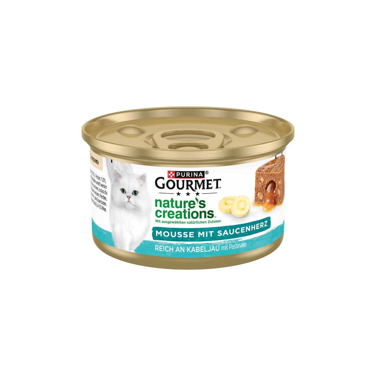 GOURMET PURINA Adult Natures Creations Mousse 12 x 85 g Kabeljau