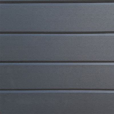 Clin pour bardage composite Greenwall Clin Clic anthracite - L.2,6 m