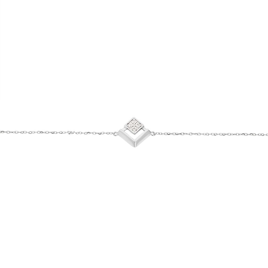 Bracelet Liana Or Blanc Diamant