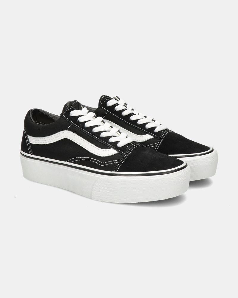 Vans UA Old Skool Platform Lage sneakers  - zwart