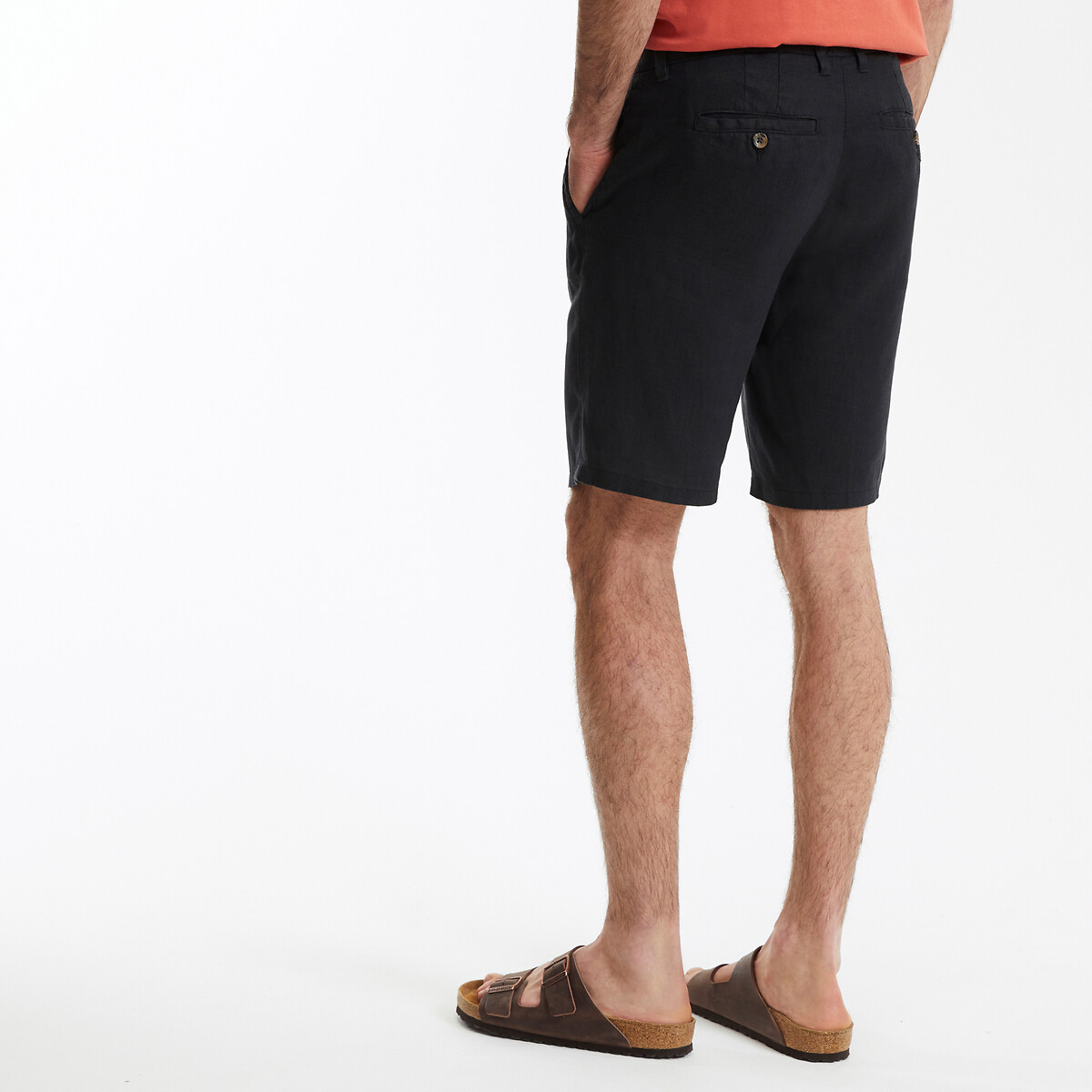 COLEÇÕES LA REDOUTE<br>Bermudas de linho
