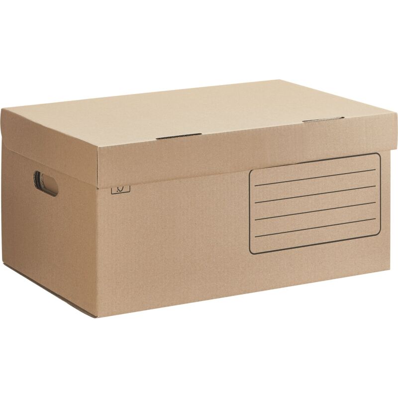 Caisse archives Carton - H 27 x L 55 x P 36 cm - Économique