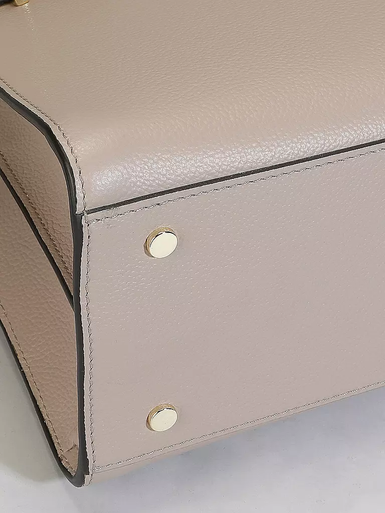 LE TANNEUR Ledertasche - Henkeltasche EMILIE Medium  beige