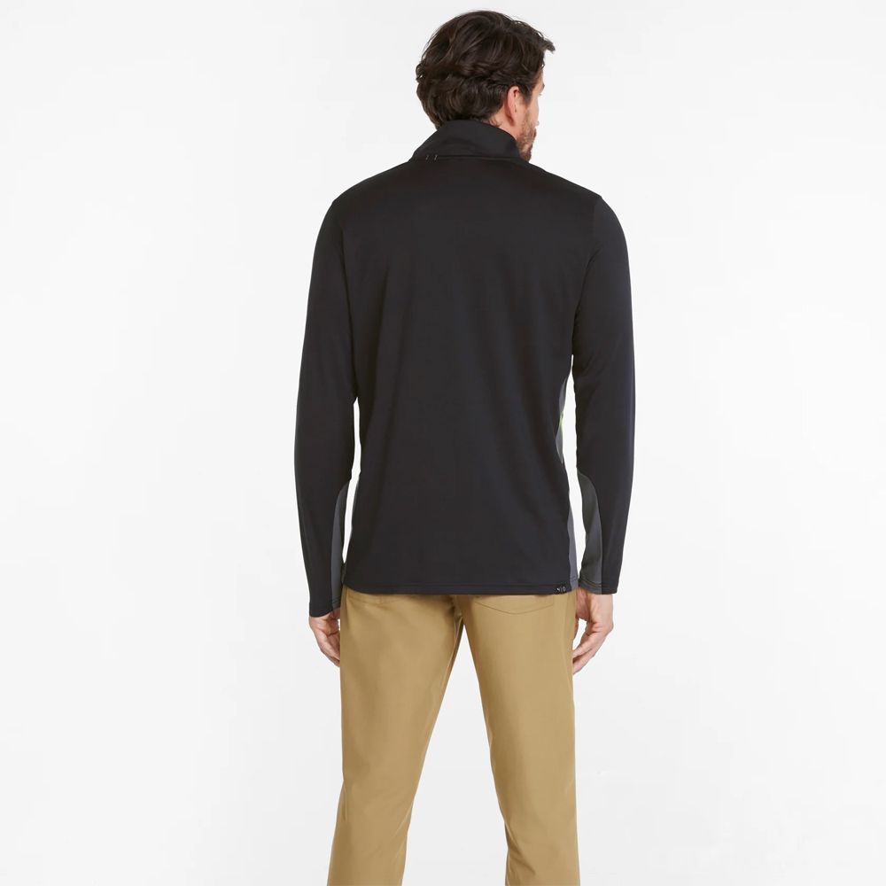 Gamer 1/4 Zip Genser Herre Svart