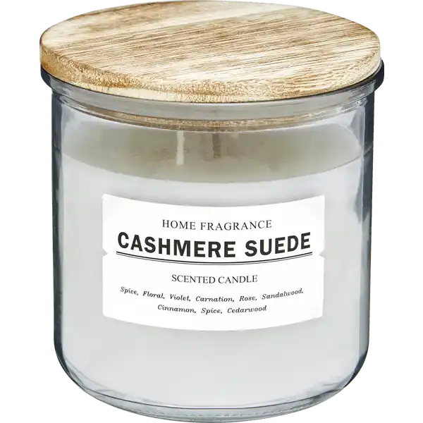 2-Docht Duftglas Cashmere Suede
