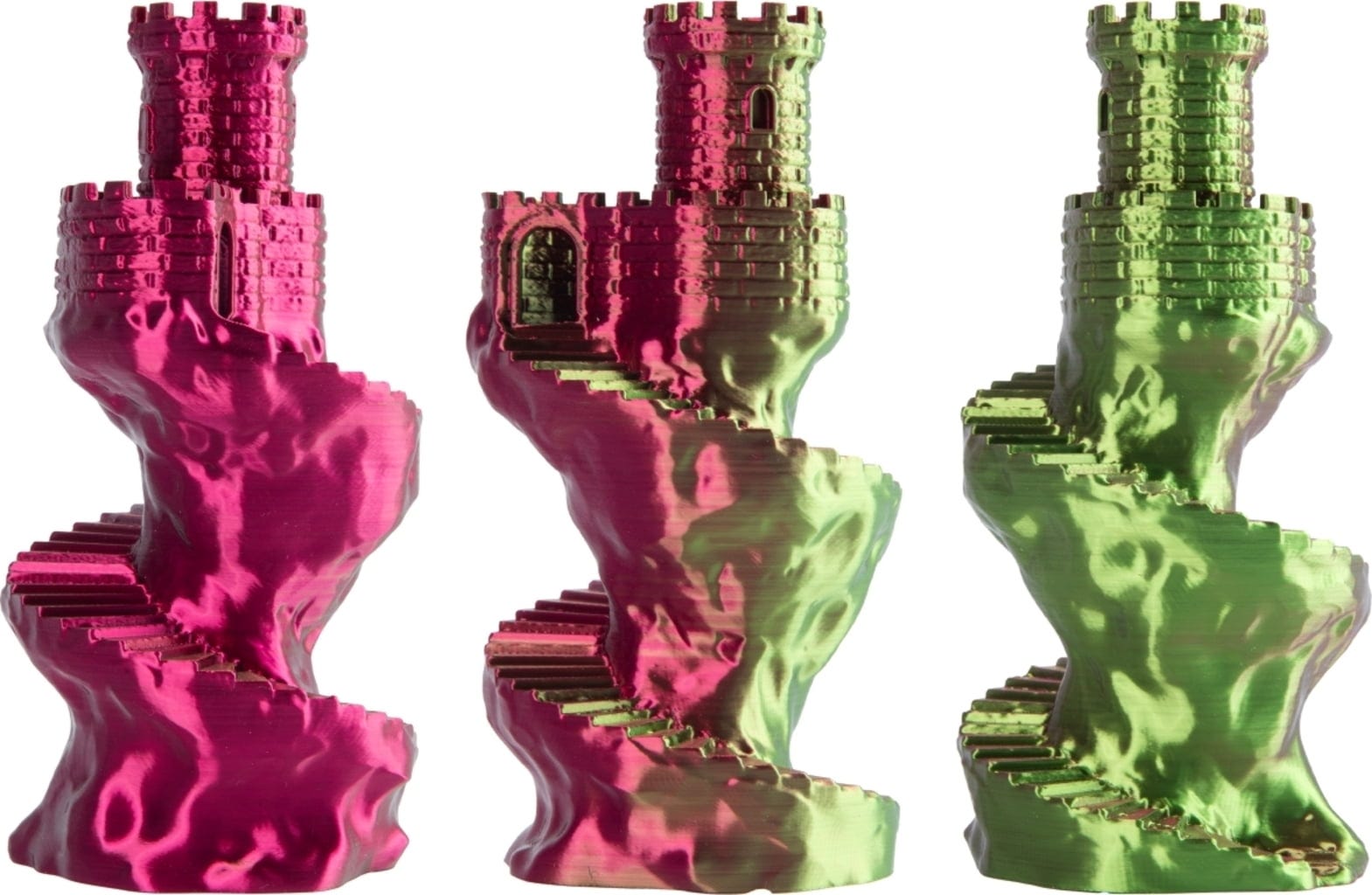 Spectrum  ReFill PLA Magic Silk Magenta Blossom, 1,75 mm / 1000 g    ReFill PLA mit seidigem Finish in Magenta Blossom