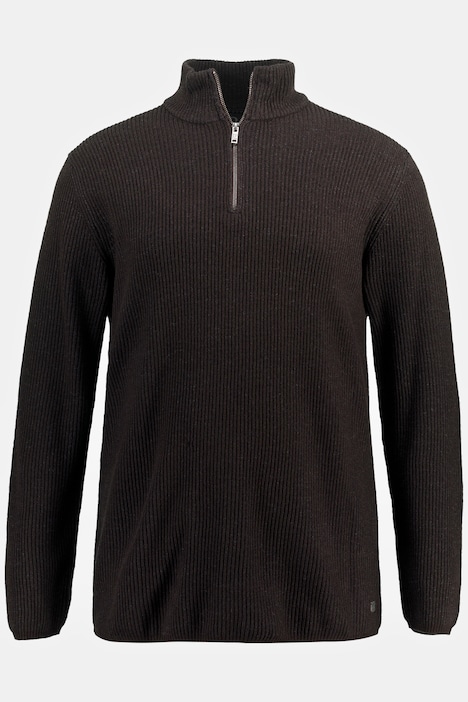 Stricktroyer, FLEXNAMIC®, Wollmix, Stehkragen, Zipper, bis 8 XL