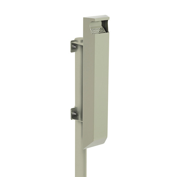 Cendrier pour poteau Rossignol Arkéa sans serrure 3 L gris ciment