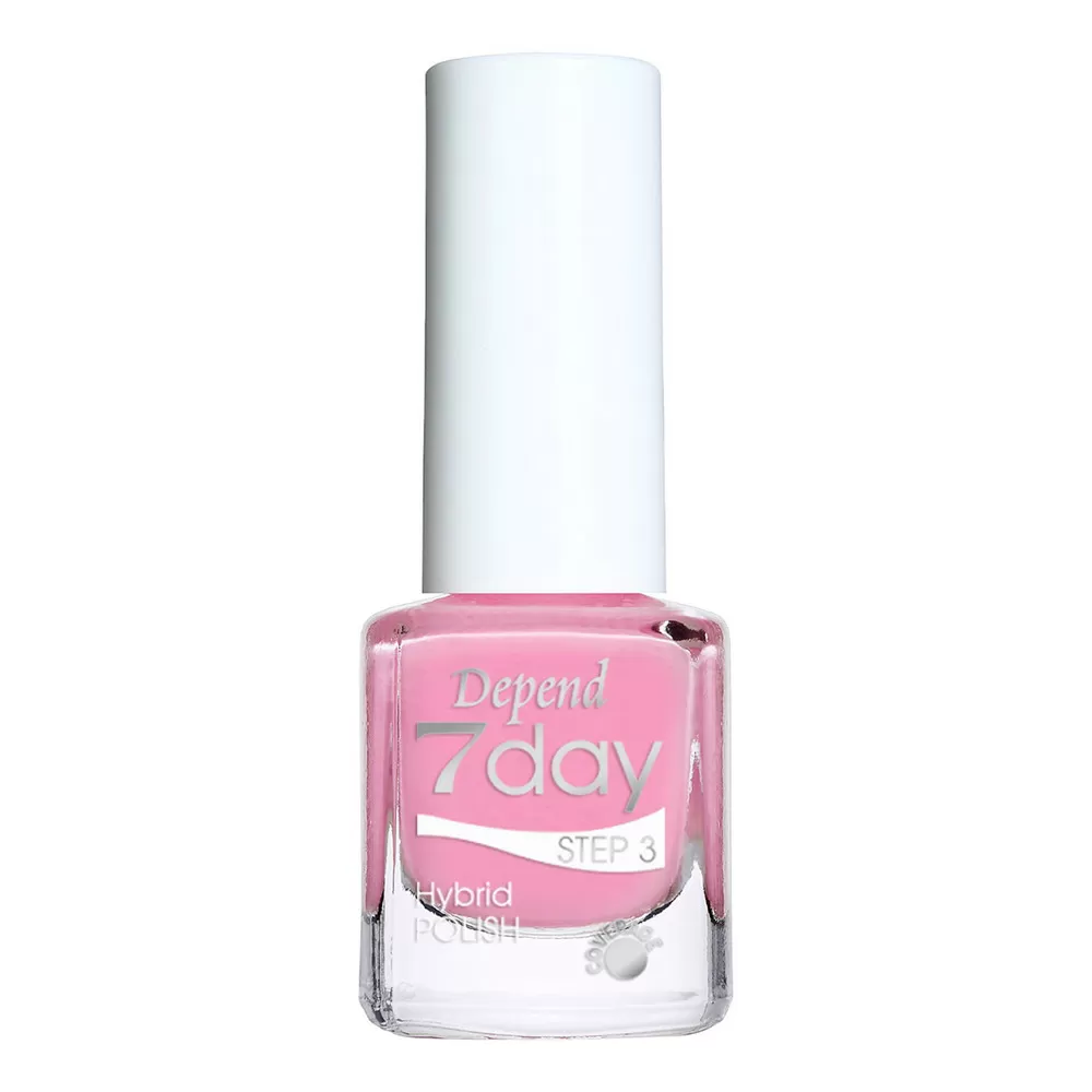 Depend 7day Hybrid Polish Rosa 7324 - 5 ml.