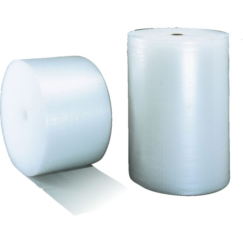 Film de protection à bulles d'air Ø 10 mm - Rouleau de 100 m, laize 50 cm - Lot de 2