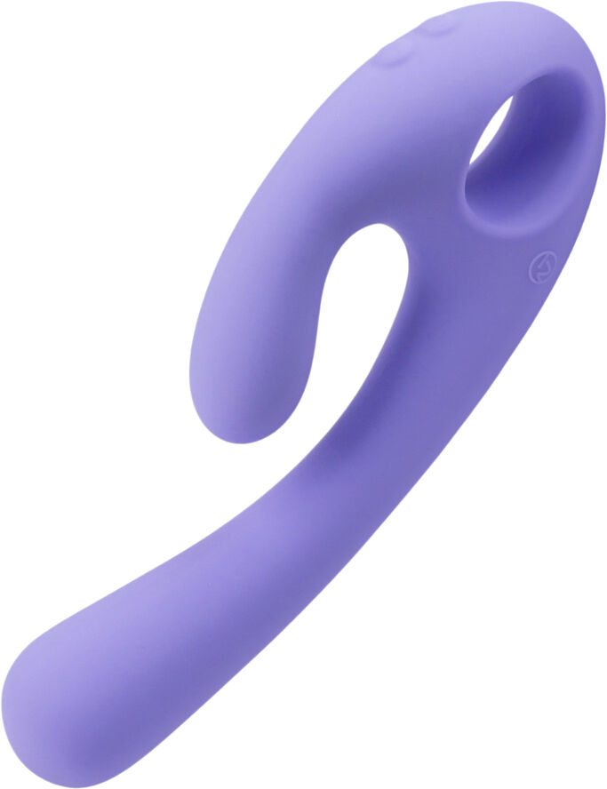 NOMI-TANG NOMI TANG - FLEX BI BENDABLE DUAL STIMULATION VIBRATOR LAVEN Lavender