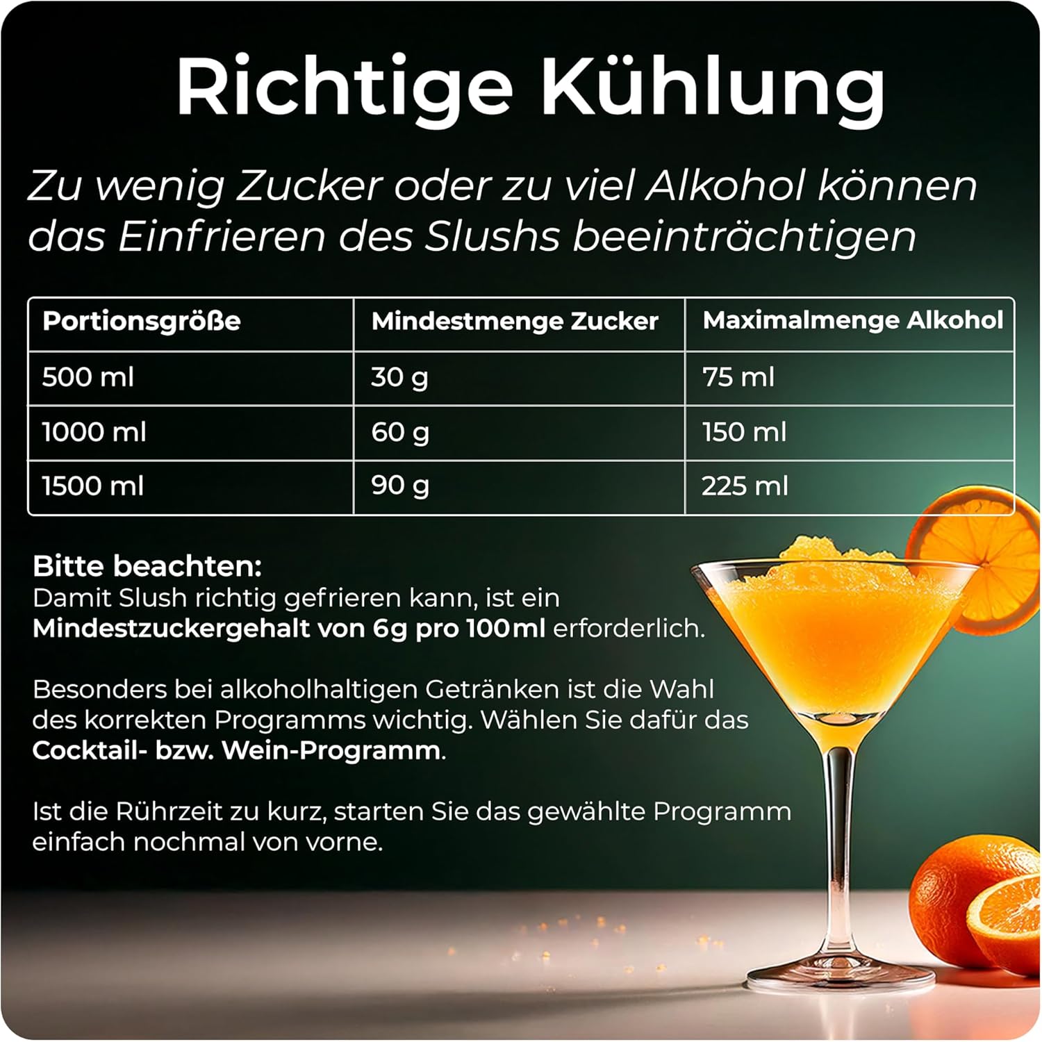 KLAMER Slush Maschine, mit 5 voreingestellten Programmen: Slushie, Cocktail, Milchshake, Frappé, Wein, Automatische Reinigung, 2L Fassungsvolumen, Turbo Freeze, kein Eis erforderlich