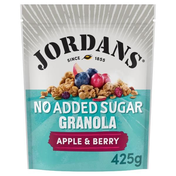Granola - Flocos De Aveia, Maçã, Mirtilos E Arandos, Sem Adição De Açúcares