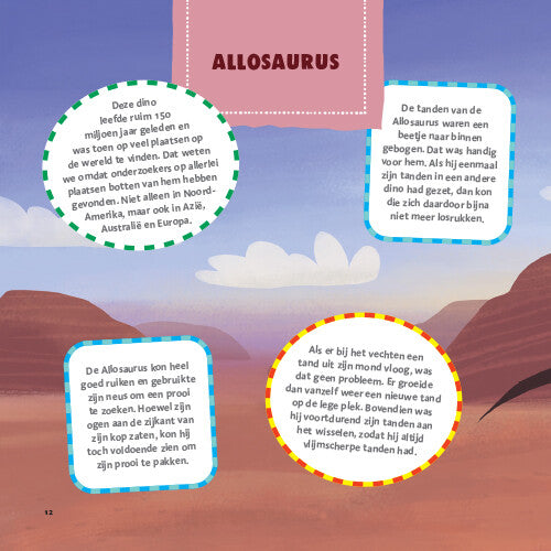 Uitgeverij moon het dikke dinoboek
