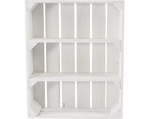 Witte plankendoos 50x40x15 cm