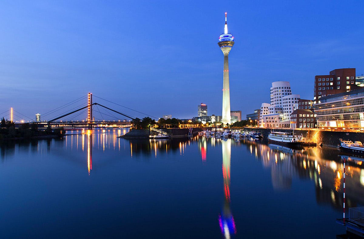 Skyline Candle Light Dinner Düsseldorf