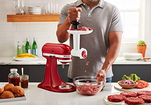 KitchenAid Artisan Küchenmaschine Starter Paket 5KSM175PSEPT inkl. Gemüseschneider Fleischwolf und vielem Zubehör (Pistazie)