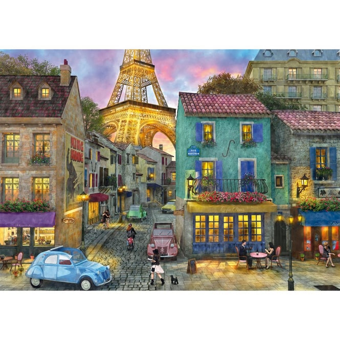 Puzzle - In den Straßen von Paris - 1000 Teile