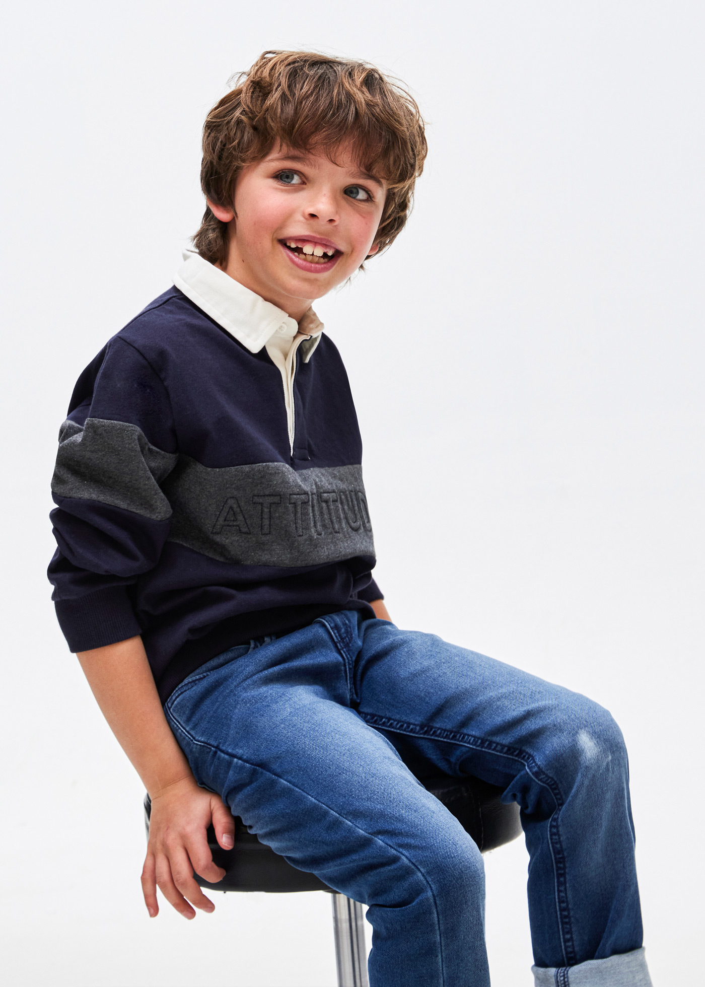 Camisa polo infantil Better Cotton