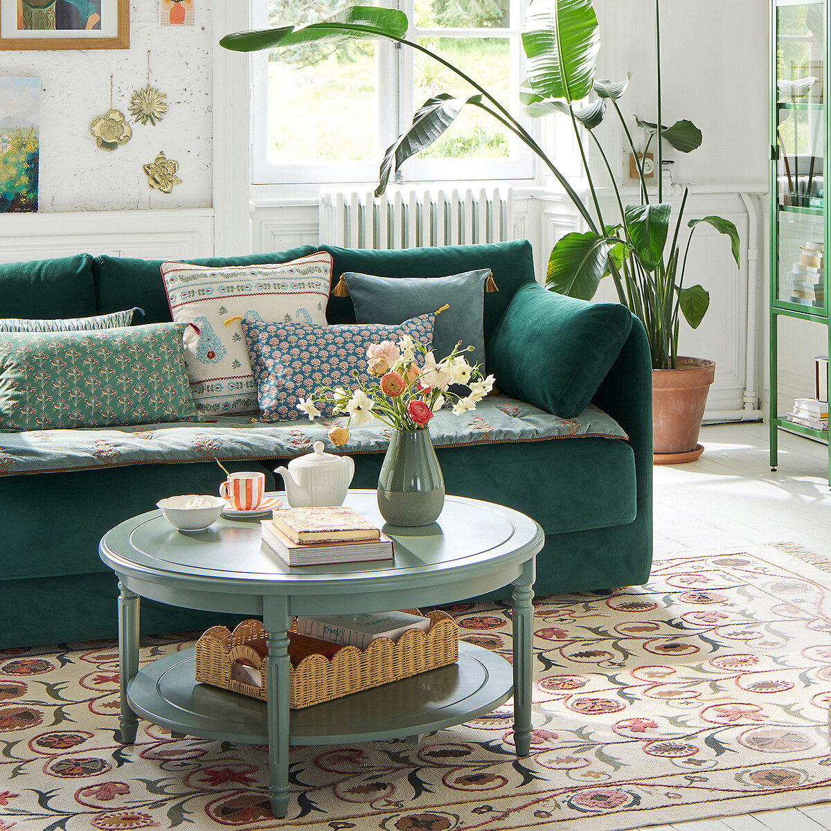 LA REDOUTE INTERIORS<br>Mesa de salão redonda, Baudry
