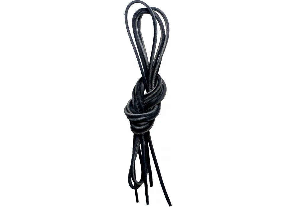 Lundhags Leather Laces 180 CM Black