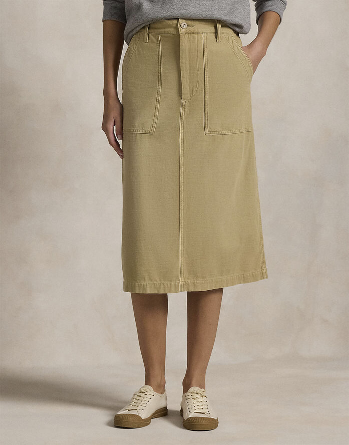 Polo Ralph Lauren 16/1 CTN REV SATEEN-KNE-ALI Khaki