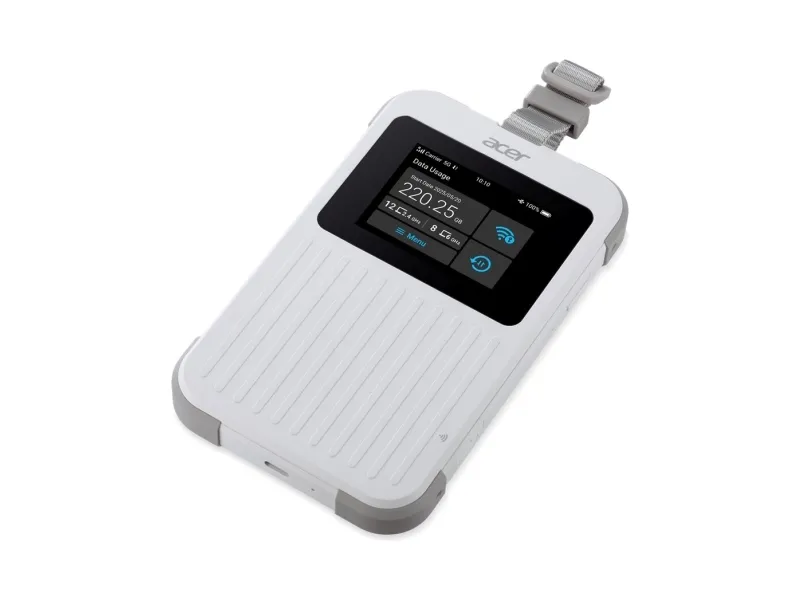 Acer - Mobilt hotspot - 5G LTE - 3.27 Gbps - Wi-Fi 5, Wi-Fi 6, NFC - med 1GB Data