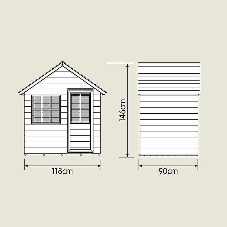 Maisonnette enfant en bois refuge TP Toys