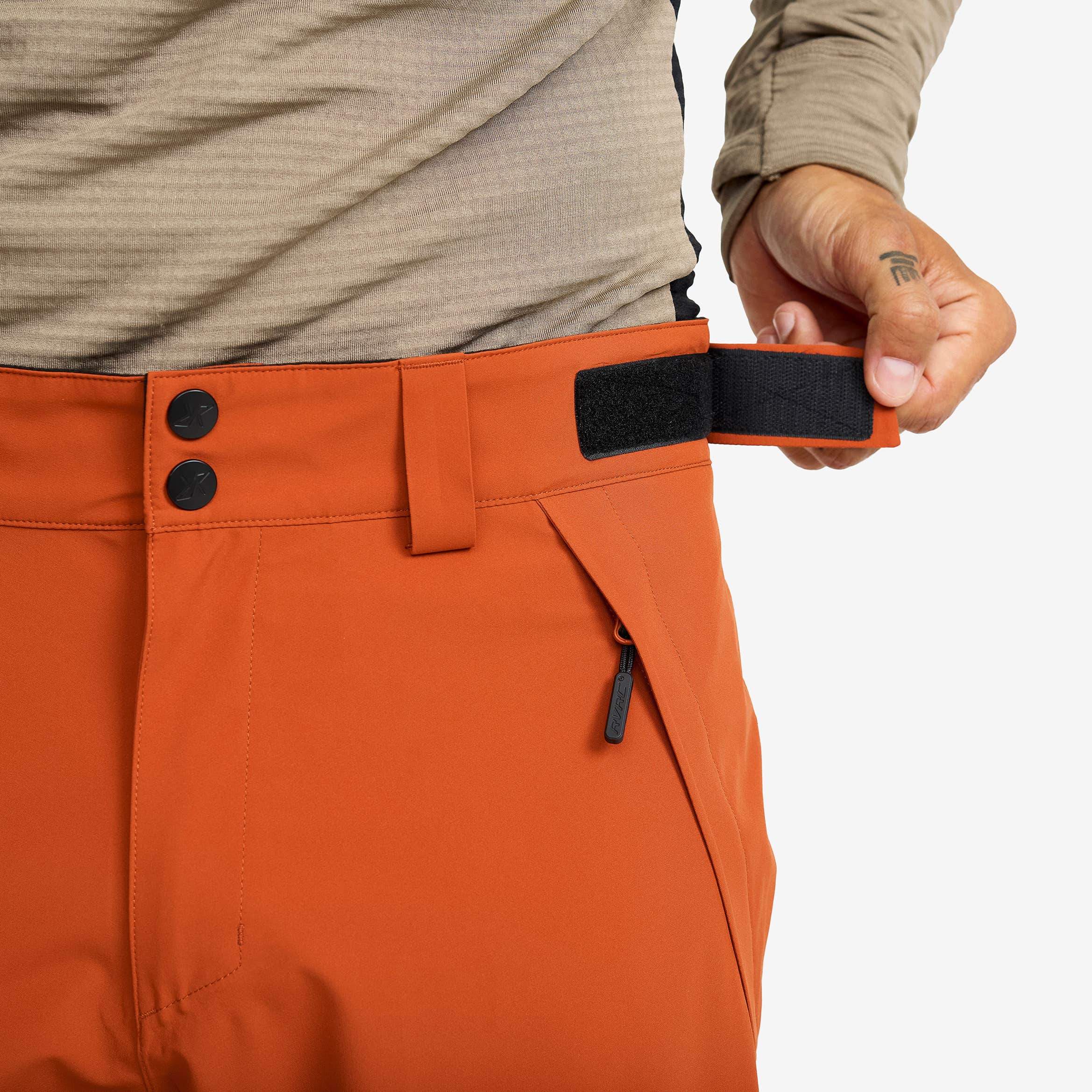 Cloud 3L Shell Pants Herre Terracotta Brown