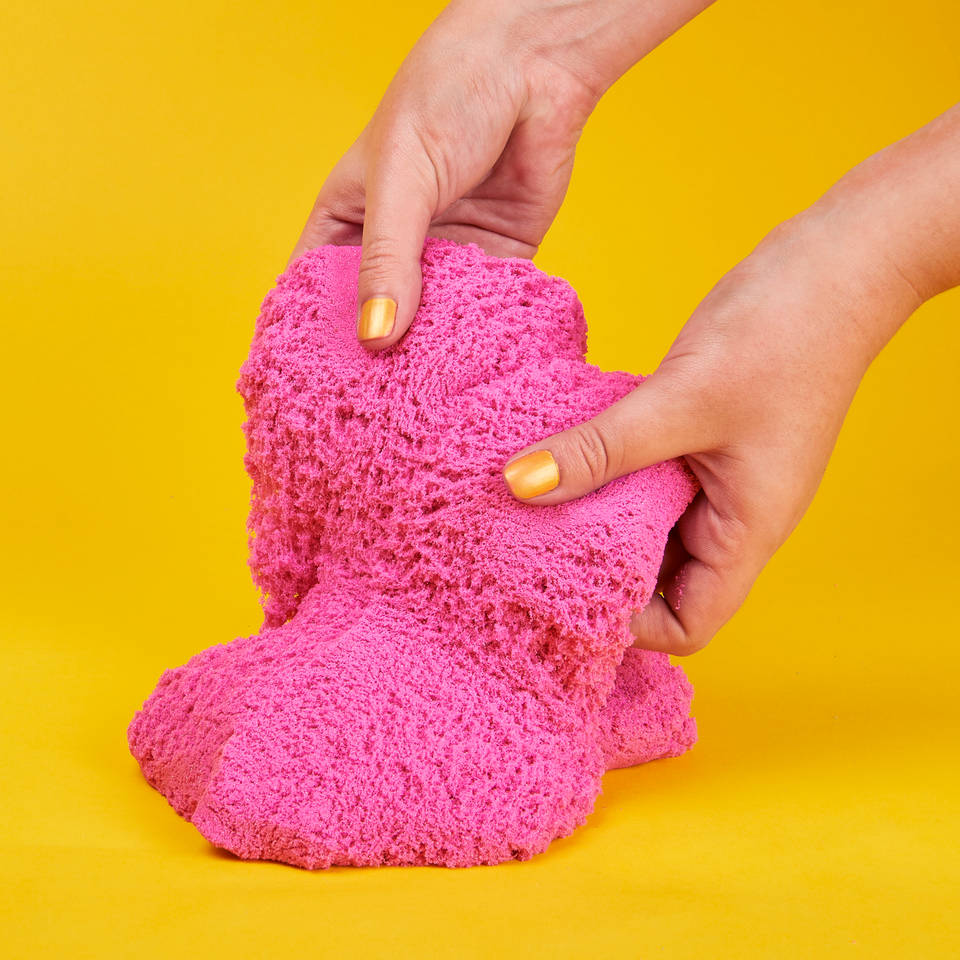 Kinetic Sand speelzand kristal - 907 gram - roze