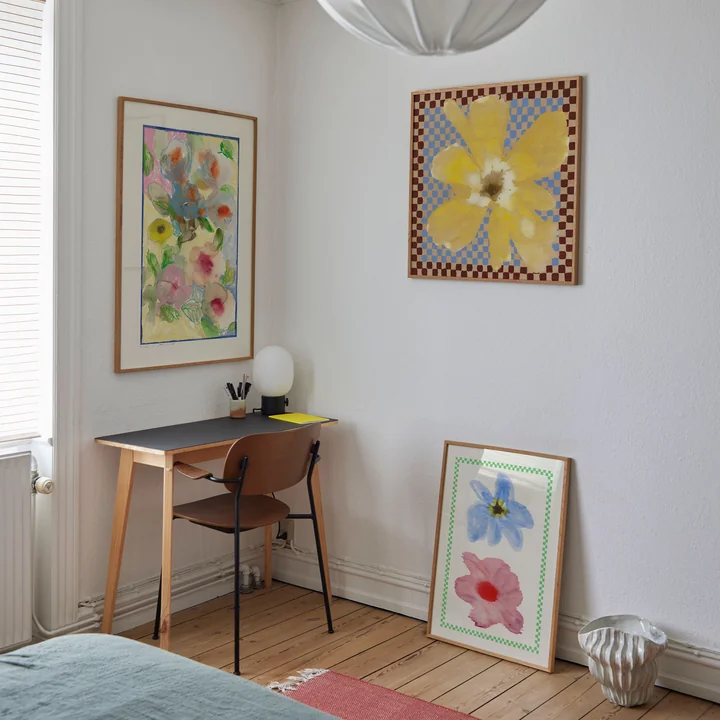 Paper Collective - Flower Window Poster, 100 x 140 cm