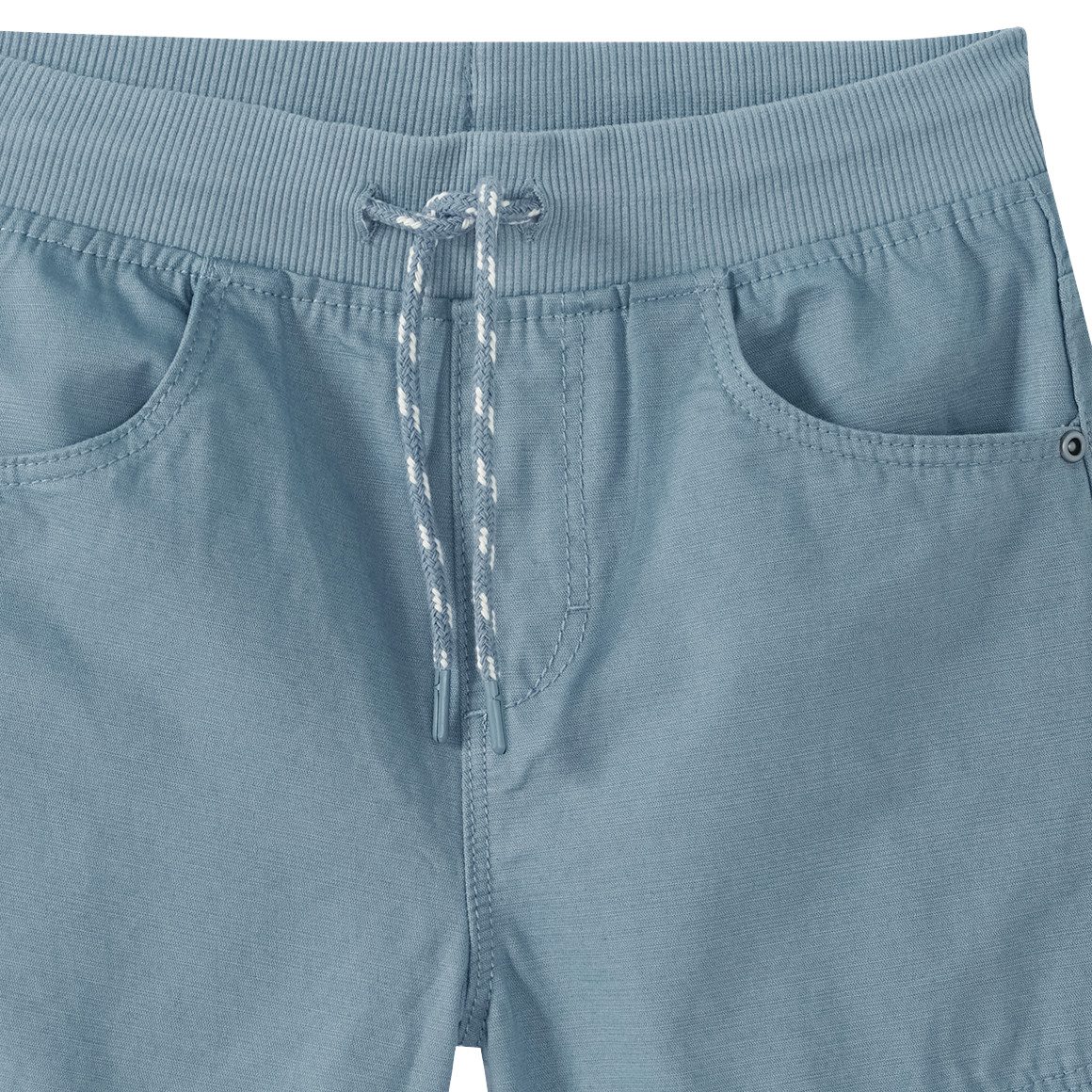 Yigga Jungen Pull-on-Shorts mit Tunnelzug blau