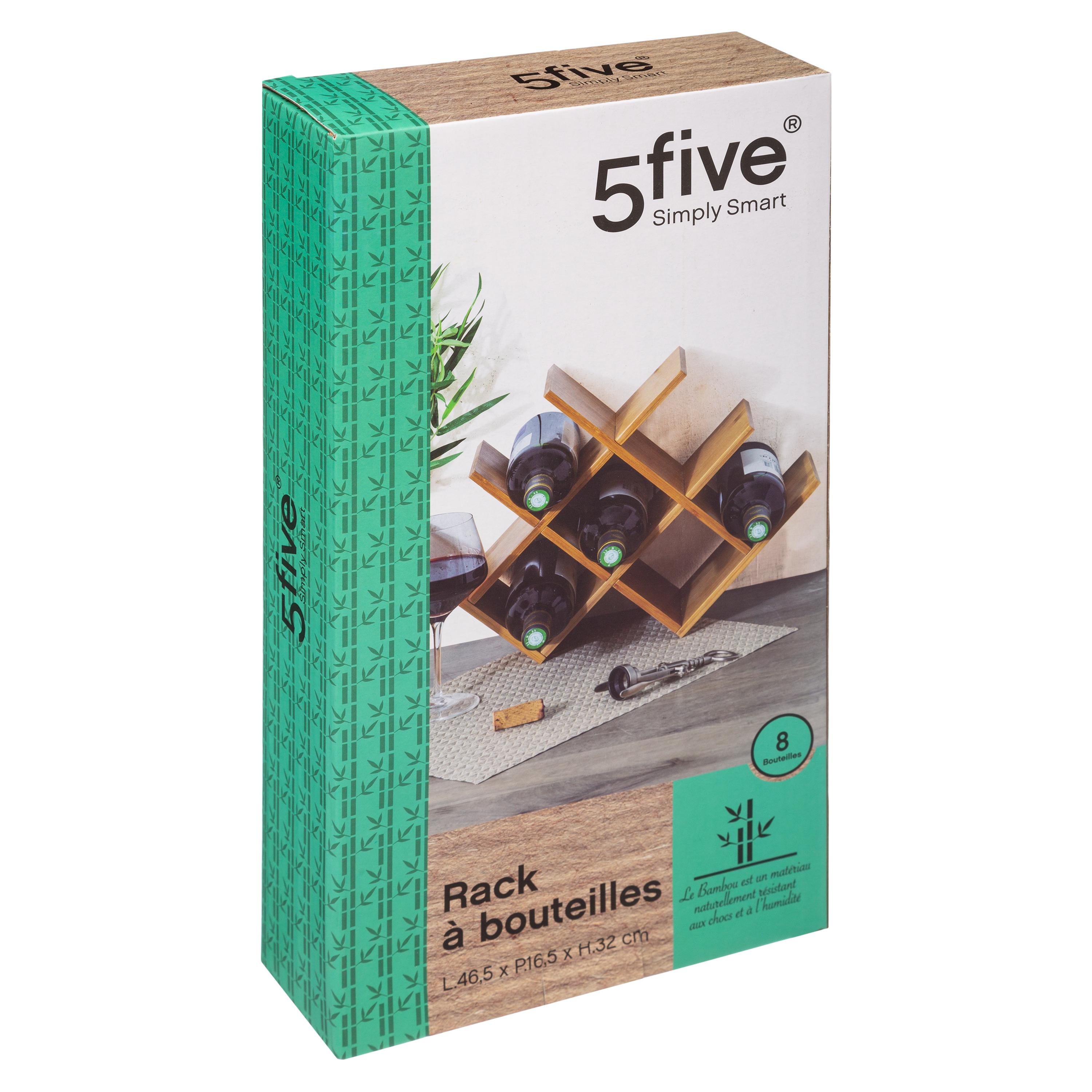 RACK 8 BOUTEILLES BAMBOU