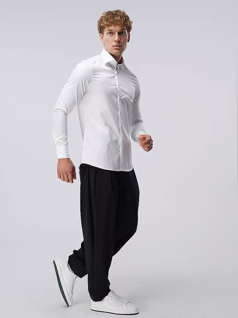 STENSTRÖMS Hemd Slim Fit weiss