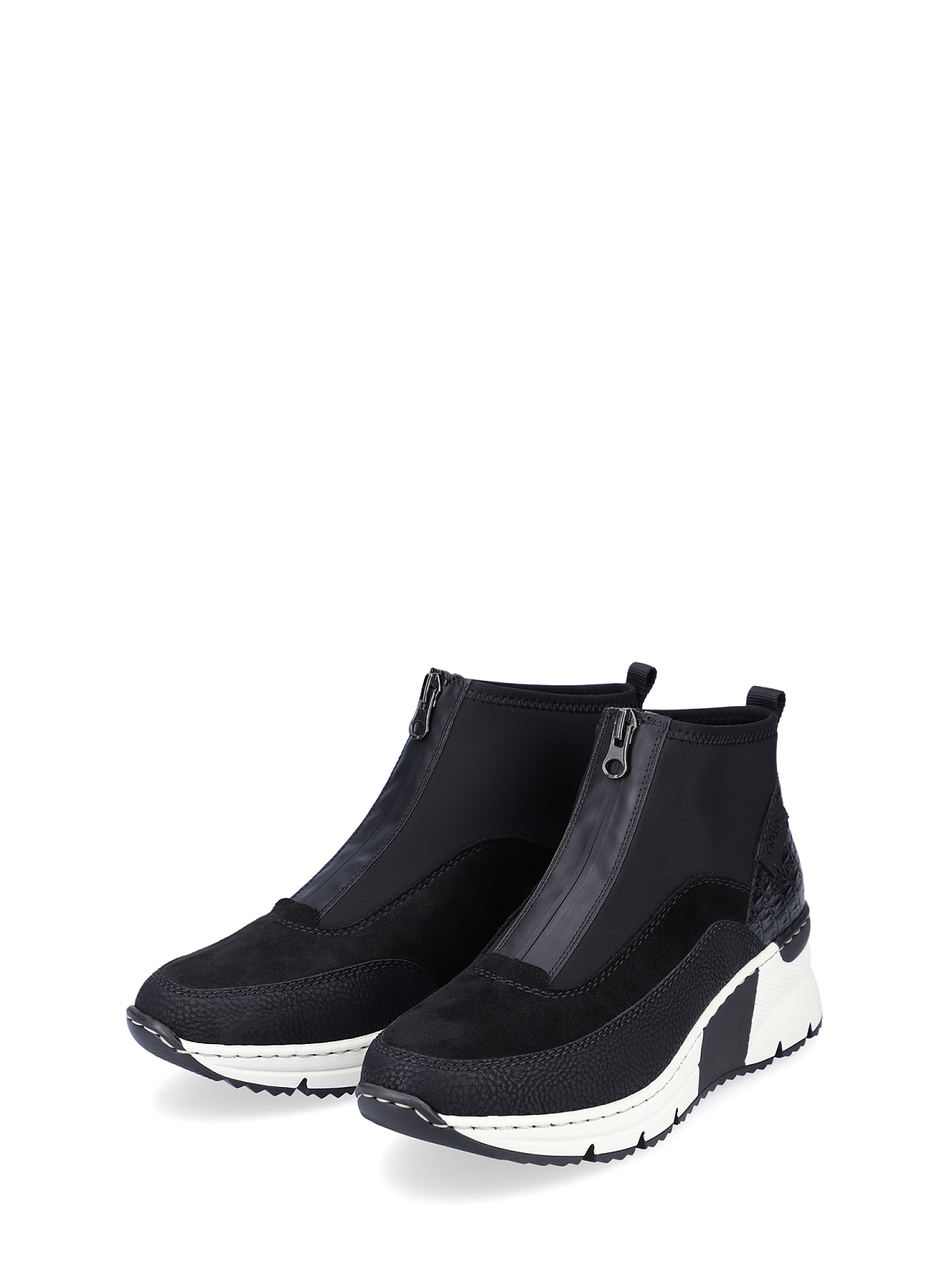 Rieker Sneaker Boot Black