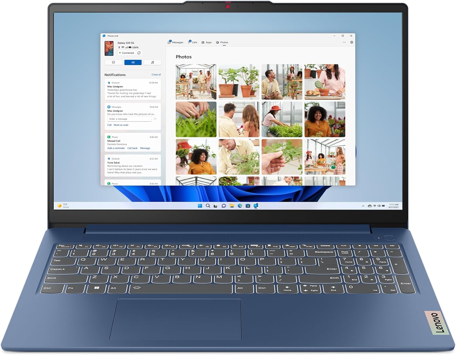 Lenovo IdeaPad Slim 3 - (2023) - Notebook para uso diário - Leve - Windows 11 - Tela FHD de 15,6
