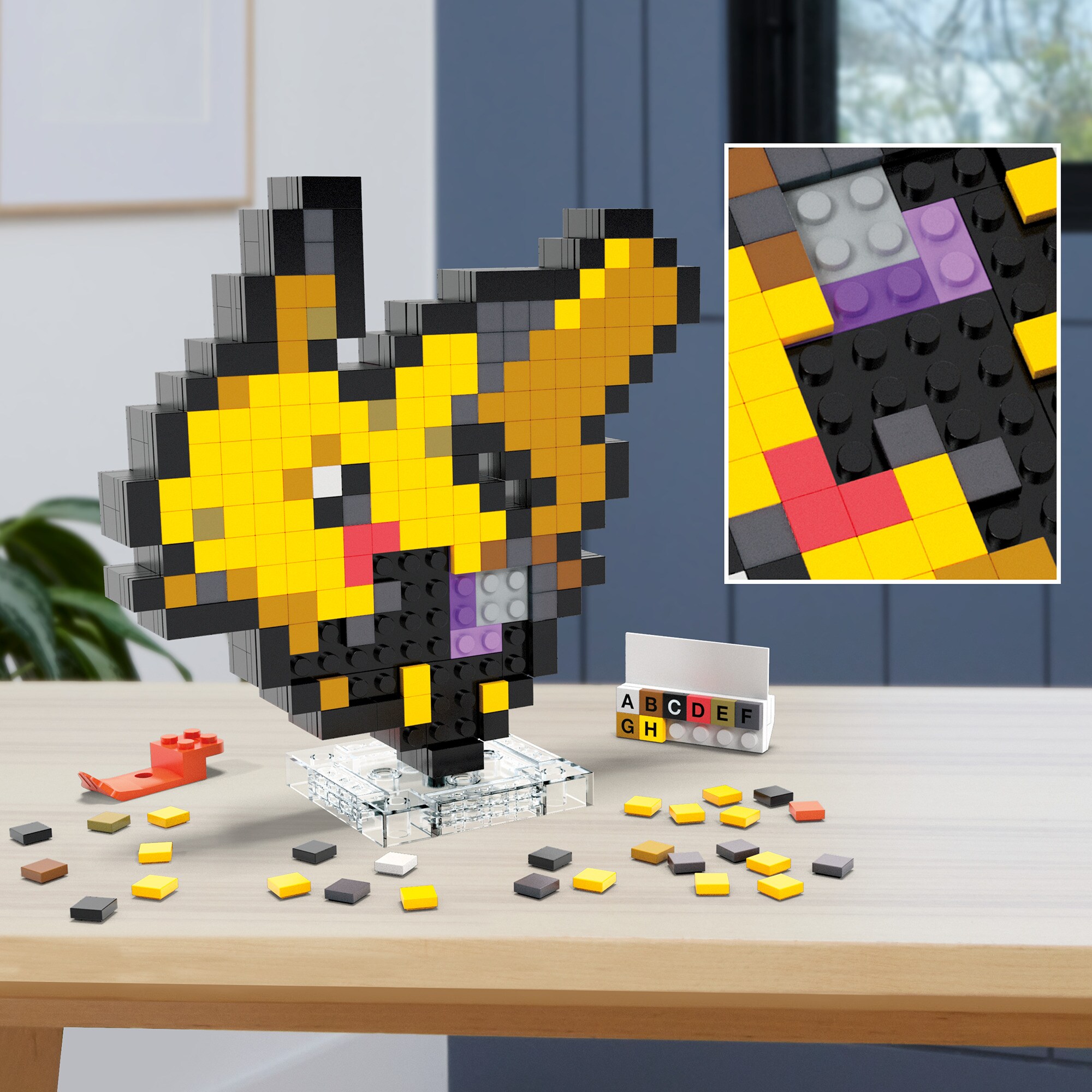Mattel Konstruktionsspielzeug MEGA Pokémon Pikachu Pixel Art