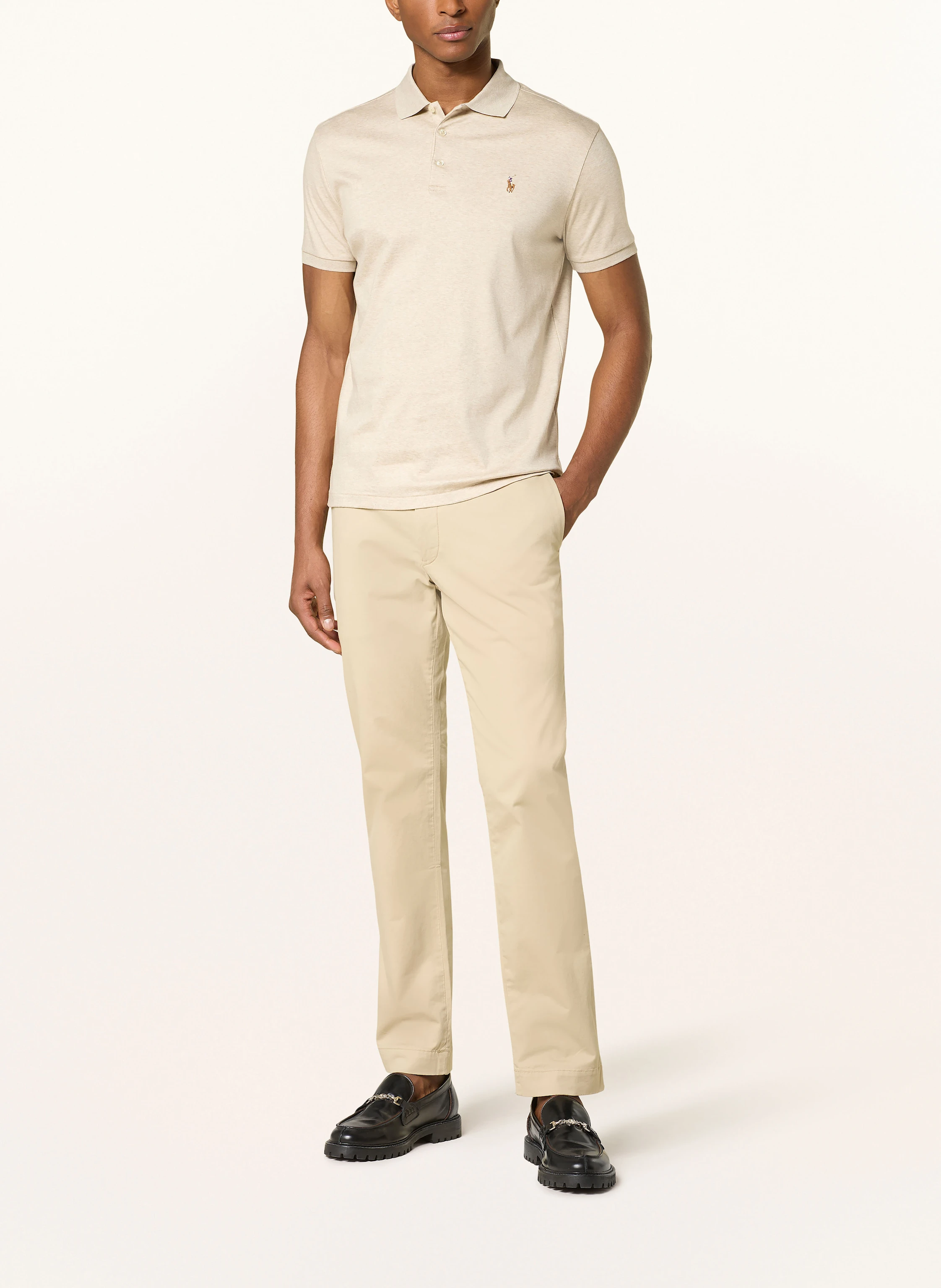 POLO RALPH LAUREN Jersey-Poloshirt Custom Slim Fit