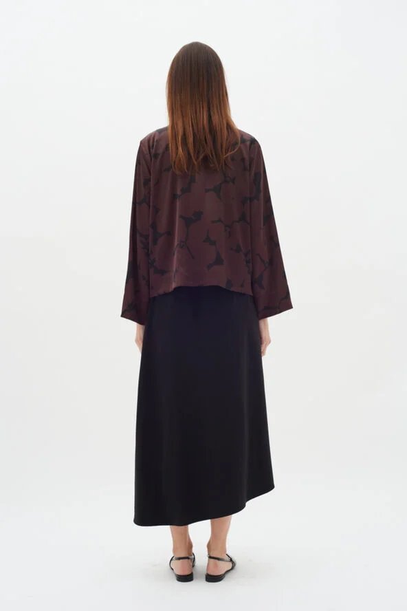 InWear MehinaIW Blouse Brown reversed flowers