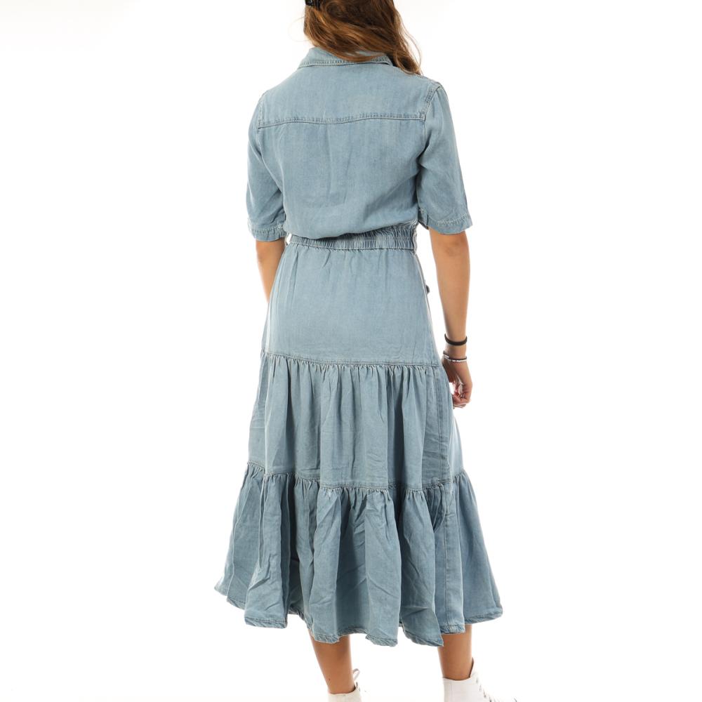 Monday Premium Robe Bleu Femme Monday Premium L3238