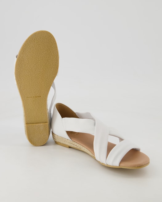 Terry Isabella Sandalen in Weiß