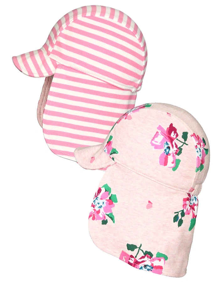 Wende-Sommerhut SONNY FLORAL in pink/rosa
